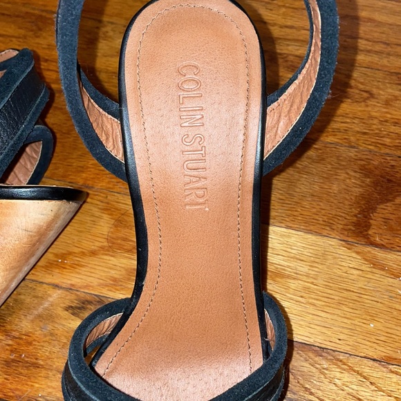 Colin Stuart wood wedge heel size 7.5 - Picture 3 of 8